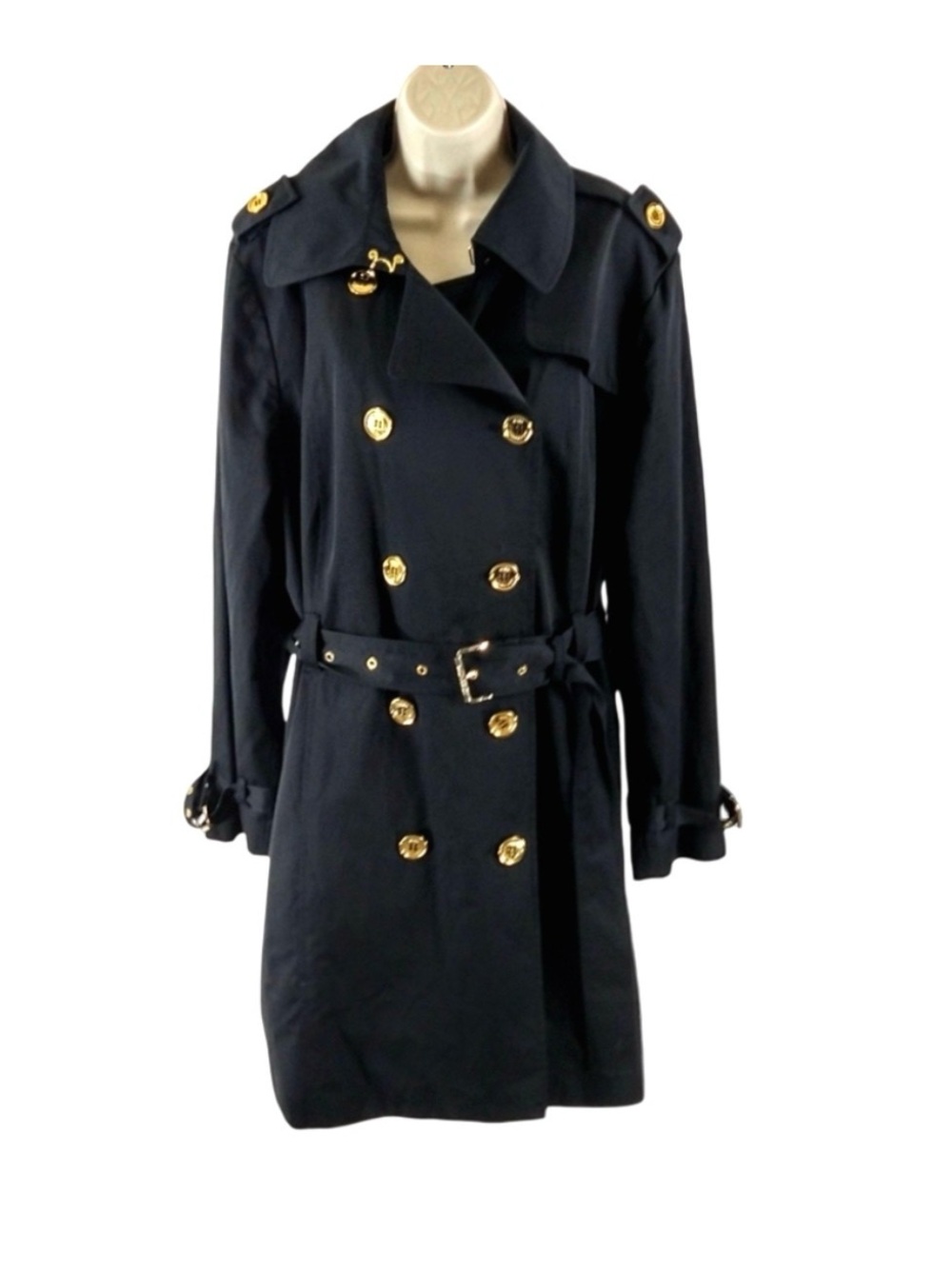 Michael Michael Kors black trench coat